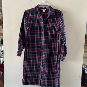Brooks Brothers Red Fleece Dress Size 4